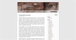 Desktop Screenshot of gotasdetinta.galiciae.com